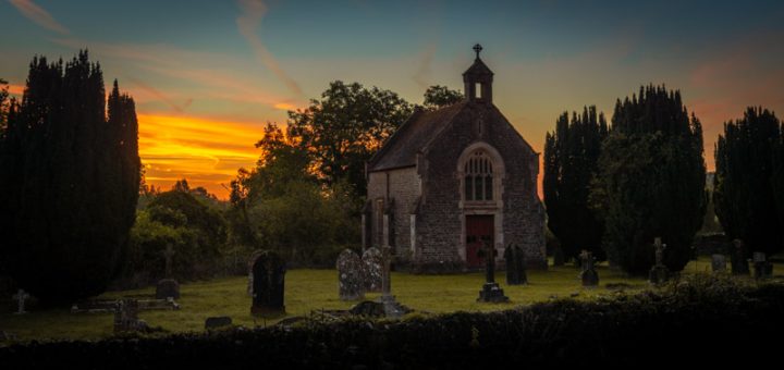 Cemetery Chapel - North Cheriton, Somerset, UK. ID 825_9632
