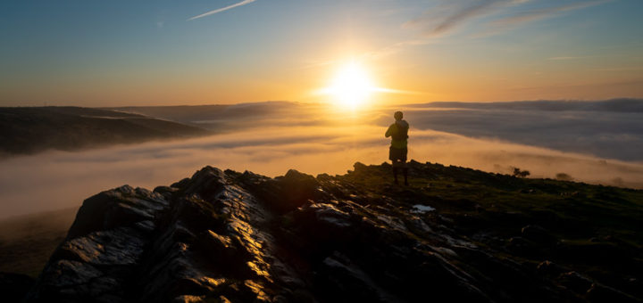 Dawn Mist - From Crook Peak, Mendip Hills, Somerset, UK. ID JB1_2703