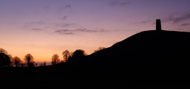 Sunset at Glastonbury Tor - Somerset, UK. ID JB_5931